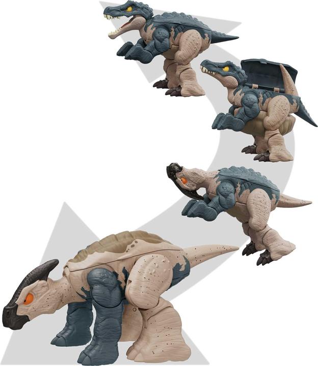 Immagine prodotto Jurassic World Fierce Changers Double Dangers Baryonyx/Parasoralophous