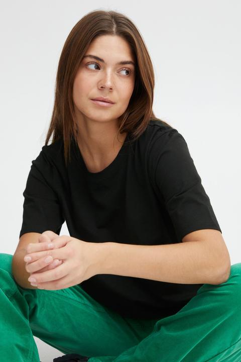 Actual product image Pulz Jeans PZBRIT 0-Neck Tshirt - 50207421 (L)