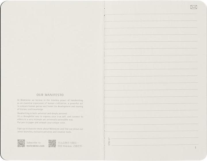 Actual product image Moleskine Smart Cahier (14 x 9 cm, Lined, Soft cover)