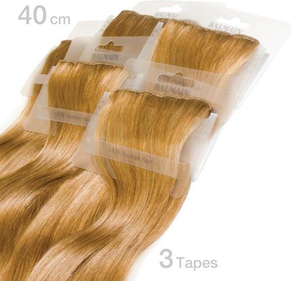 Image du produit Balmain DoubleHair Extensions Human Hair 40cm Length Number 10A Ash Blond 0.11kg (10A Extra Super Light Ash Blonde, 40 cm)