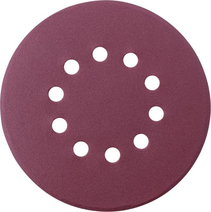 Actual product image Scheppach Sanding paper round Ø 215 mm K 150 set=10 pieces (K 150)