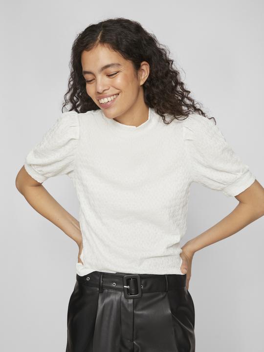 Produktbild Vila High Neck Oberteil mit kurzen Ärmeln (L)