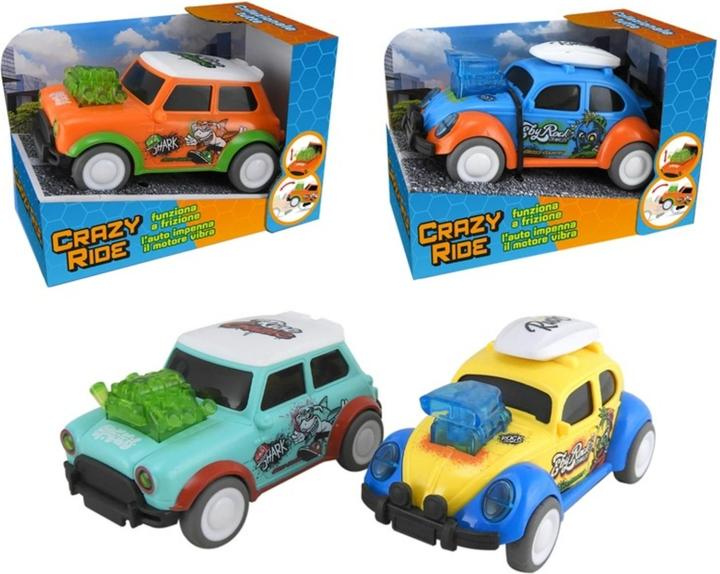 Actual product image Garden Lights Friction Crazy Cars