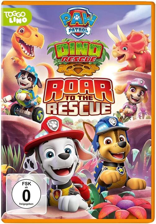 Paw Patrol - Dino Rescue - Roar to the Rescue (DVD, 2022, German, French, Italian, English, Spanish)