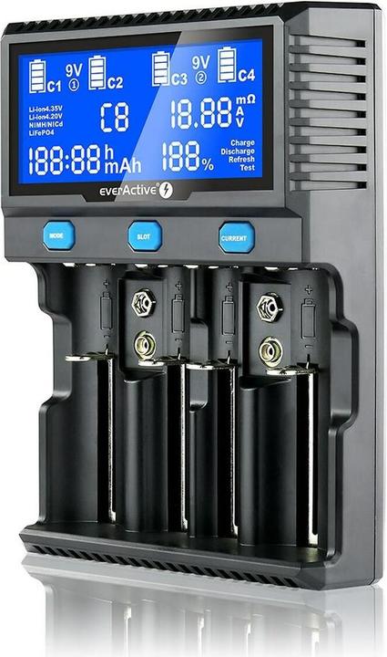 Everactive UC-4200 (1 Stk., AAA, AA, C, Ladegerät ohne Akku)