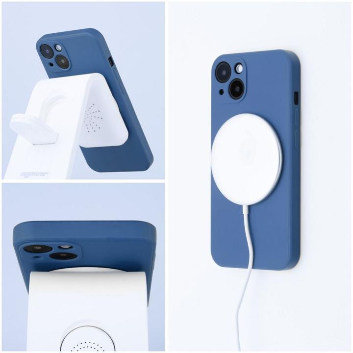Image du produit OEM Back panel cover SILICONE MAG COVER case compatible with MagSafe for SAMSUNG A36 blue