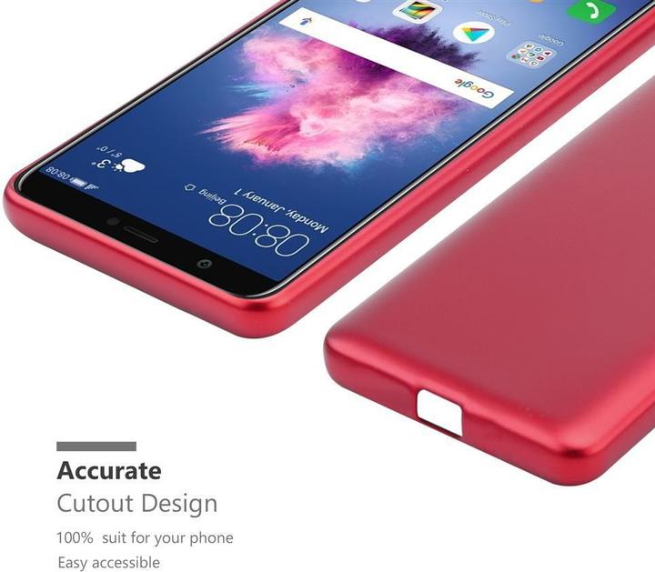 Produktbild Cadorabo TPU Matt Metallic Hülle (Huawei Enjoy 7S, Huawei P Smart (2018))