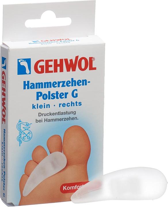 Image du produit Gehwol coussin orteils en marteau G petit droite (Bain de pieds)