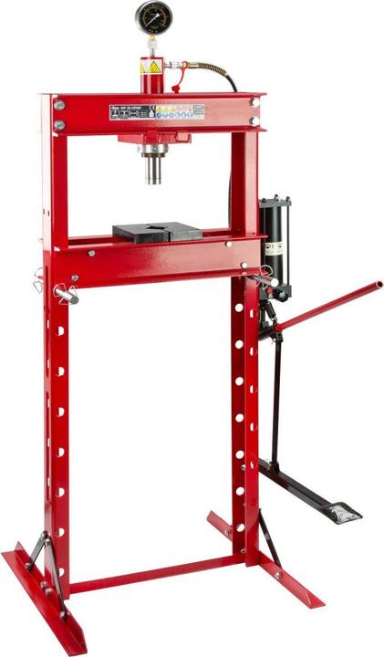Actual product image Dema Workshop press 20t | Hand and foot operation (950 mm)