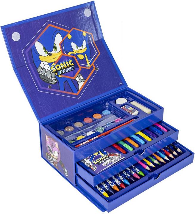 Immagine prodotto Cerda Set di cancelleria da colorare - Sonic Prime (2700001216)