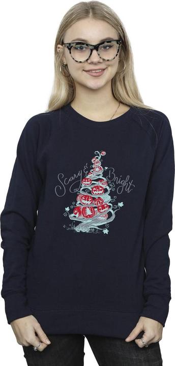 Image du produit Disney - Sweat THE NIGHTMARE BEFORE CHRISTMAS SCARY & BRIGHT - Femme (4XL)