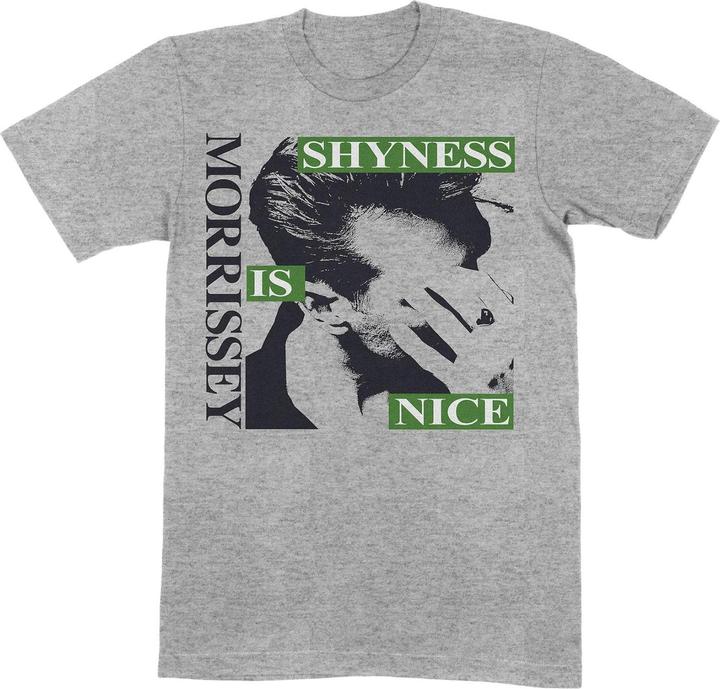 Morrissey Adult Shyness Is Nice TShirt aus Baumwolle