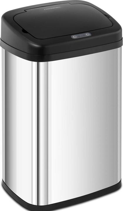 Actual product image Fromm & Starck Mülleimer mit Sensor automatischer Abfalleimer Edelstahl Müllbeutel eckig 30 L (30 l)