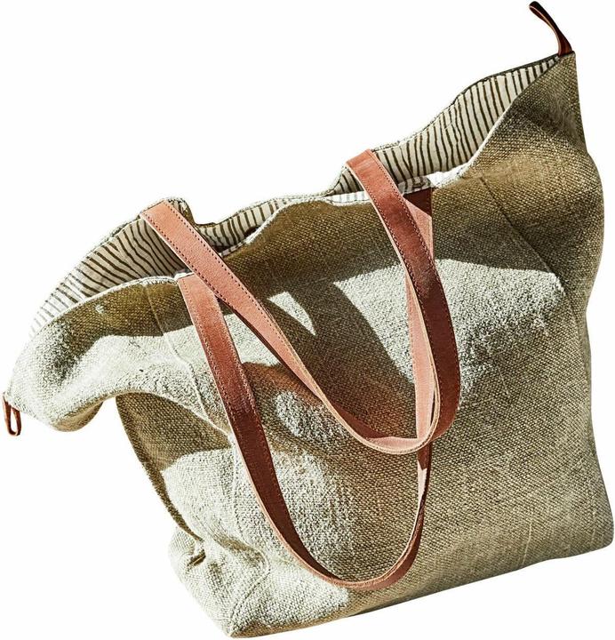 Actual product image Loberon Bag Soleil green/brown