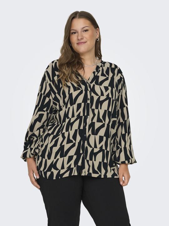 Image du produit Only Coupe normale Col mandarin Poignets avec bouton Chemise (48)