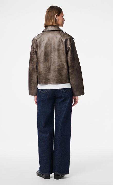Actual product image Pieces PCSADIE Kunstlederjacke (S)