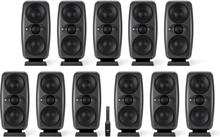 Actual product image IK Multimedia Studio monitors iLoud MTM MKII Immersive Bund Black (Active, 1 pc., 1x 100 W)