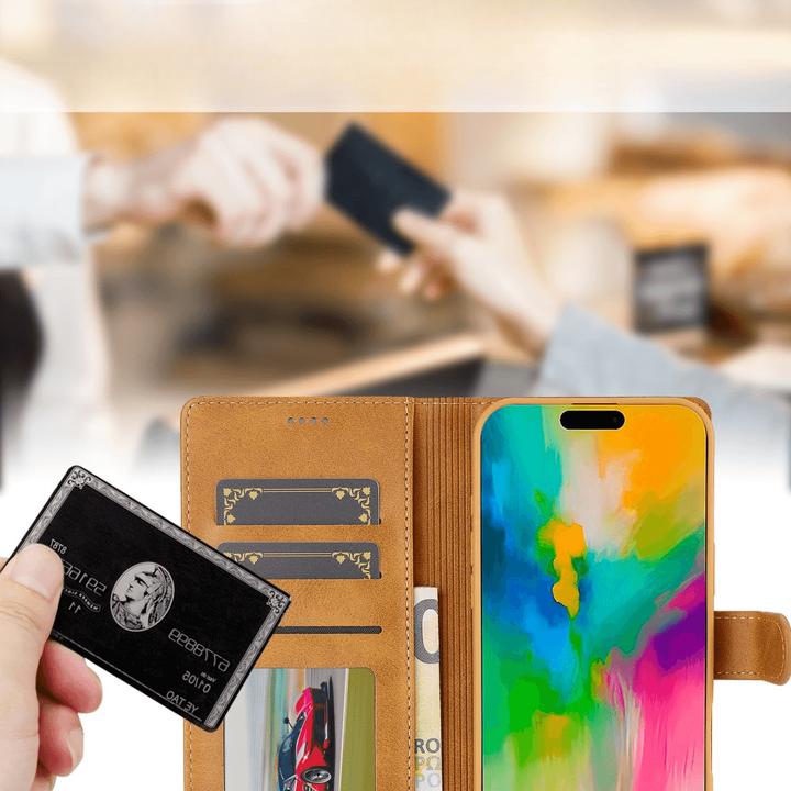Immagine prodotto LC.Imeeke Custodia in pelle per iPhone 16 Pro - (Apple iPhone 16 Pro)