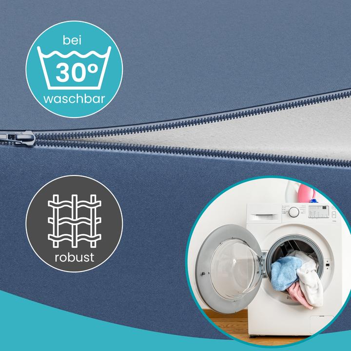 Produktbild Aktivshop Bandscheibenwürfel, Stufenlagerungswürfel zur Stufenlagerung, Stufenbett mit Bezug, Fitness Würfel