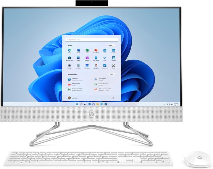 Actual product image HP All-in-One 24-df1989nw PC (Intel Core i3-1115G4, 16 GB, 512 GB, Intel UHD Graphics)
