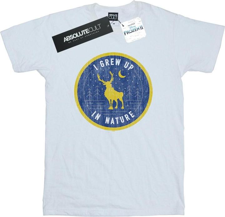 Immagine prodotto Disney Frozen 2 Sven I Grew Up In Nature Maglietta Ampia Donna (XXL)