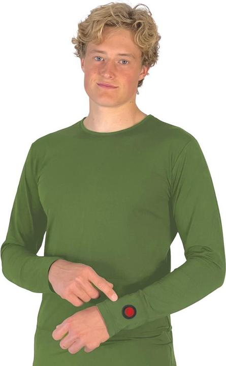 Actual product image Glovii GJ1CS Shirt/Top Blouse Round Neck Long Sleeve Elastane, Polyester (S)