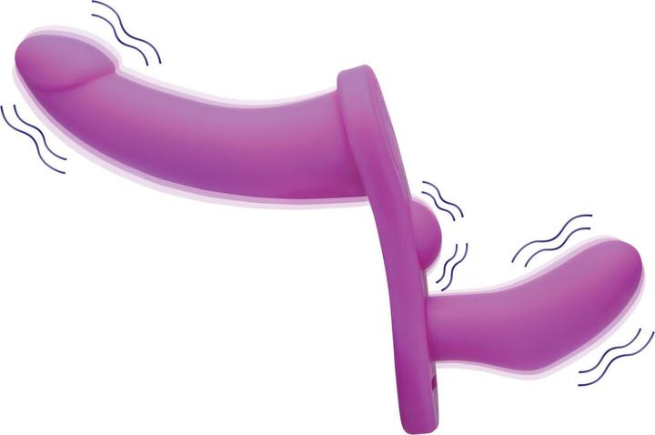 Actual product image XR Brands SU Double Take - Penetration - Strap-On Harness