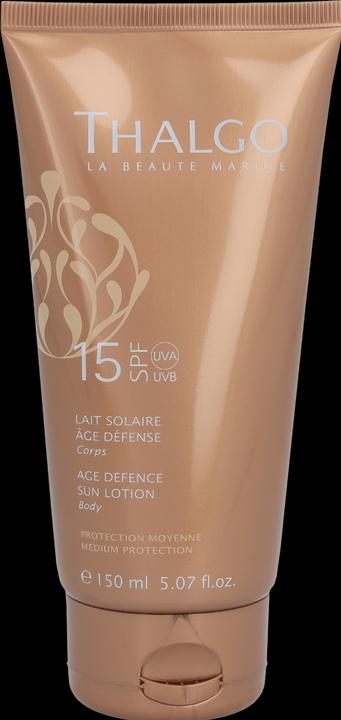 Produktbild Thalgo Age Defence Sun Lotion (Sonnencreme Gesicht, SPF 15, 150 ml, 150 g)