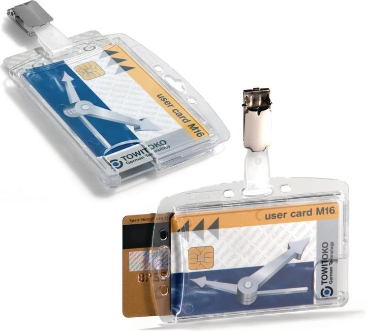 Durable Hartbox für Betriebsausweise