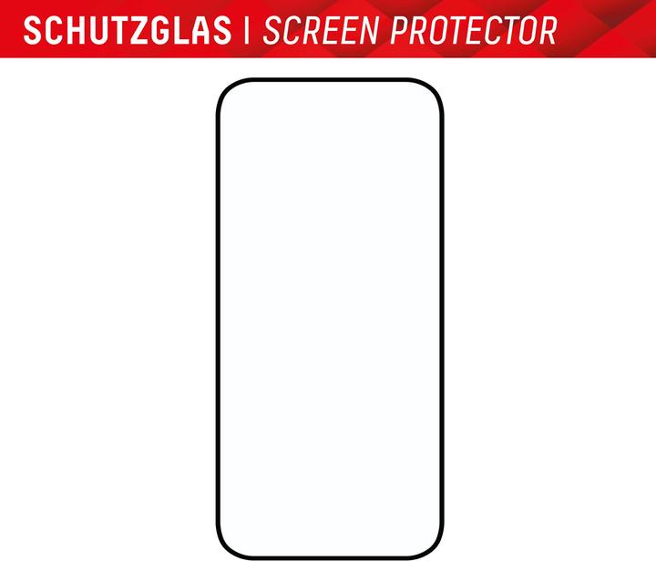 Productafbeelding Displex Real Glass, Full Cover Panzerglas (1 Stuk, Apple iPhone 15 Pro Max, Apple iPhone 15 Plus)