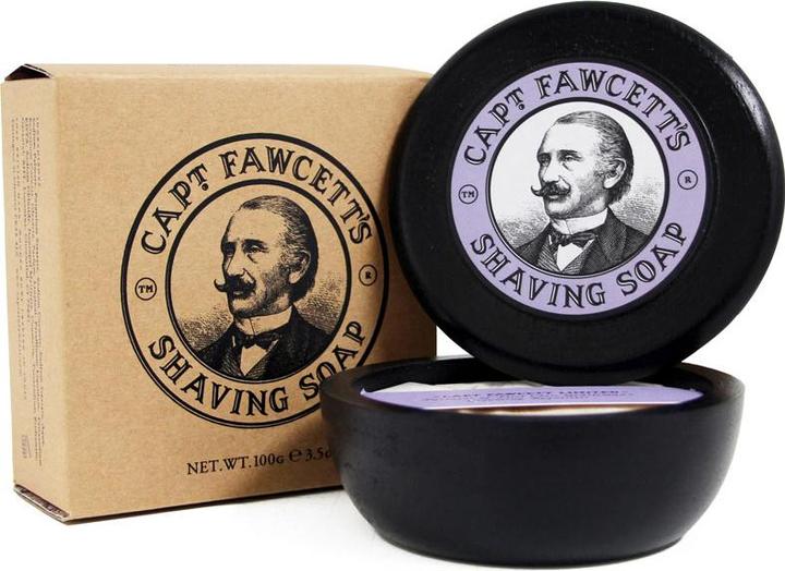 Captain Fawcett Shaving Soap (110 ml, Rasierseife)