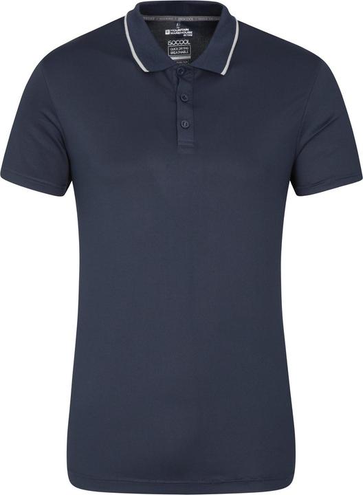 Actual product image Mountain Warehouse Mens Tournament IsoCool Polo Shirt (4XL)