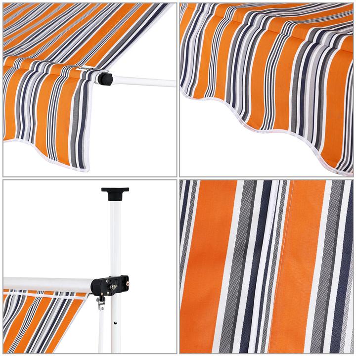 Actual product image Detex Clamp awning (3.50 m)