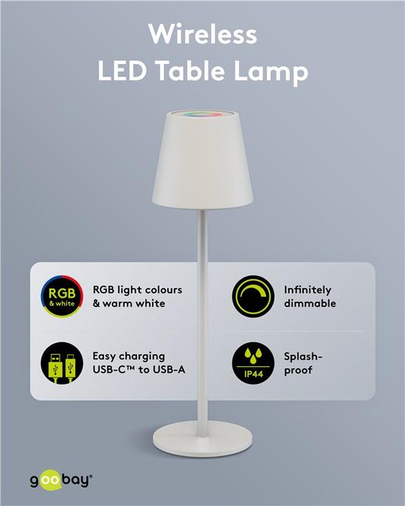 Actual product image Goobay LED table lamp (150 lm)