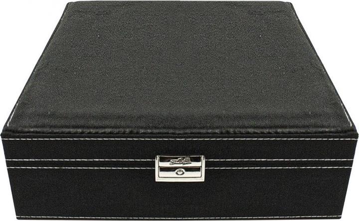 Immagine prodotto JTI Portagioie, pelle scamosciata - nero, 26 x 26 cm