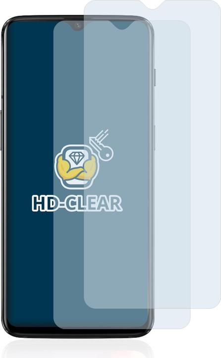 Produktbild BROTECT Schutzfolie Displayschutz Displayschutzfolie Folie Klar Transparent (2 Stück, OnePlus 6T)