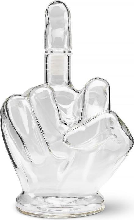 Produktbild TOP Whisky Karaffe Mittelfinger (1 l)