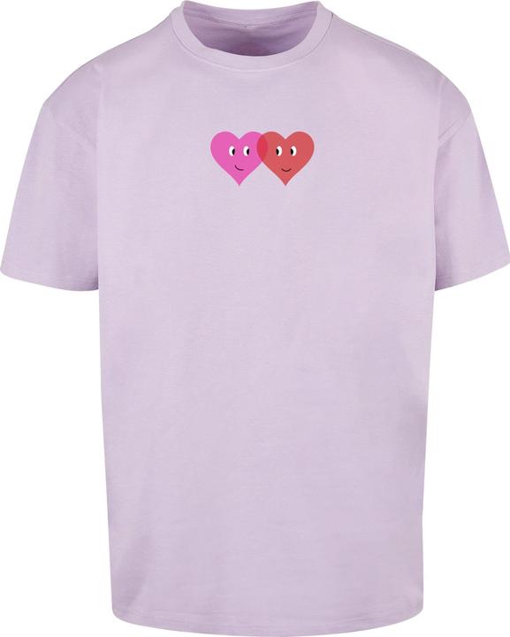 Produktbild Merchcode Hugs & Love - Two Hearts Heavy Oversize Tee - 174979 (M)