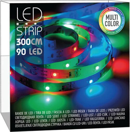 Actual product image LED Strip 90Led Multi-coloured, 300cm (Multicoloured, 300 cm, Indoor)