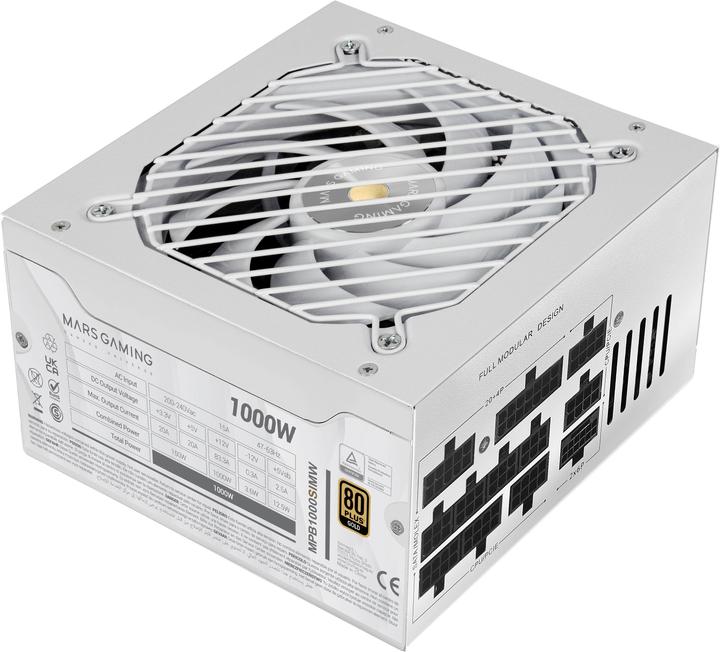 Immagine prodotto Mars Gaming MPB1000SIMW (1000 W)