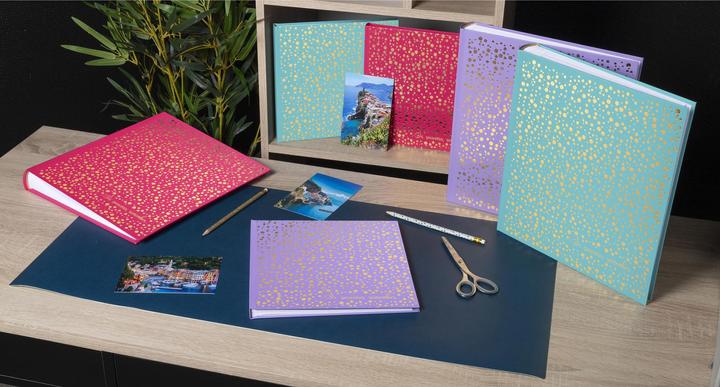 Immagine prodotto Exacompta Album fotografico Plum, 250 x 250 mm, viola/oro (25 x 25 cm)