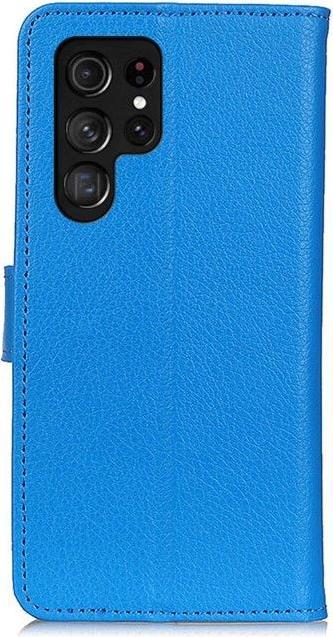 Actual product image MU Classic Litchi Leather Bookcover Series (Samsung Galaxy S24 Ultra)
