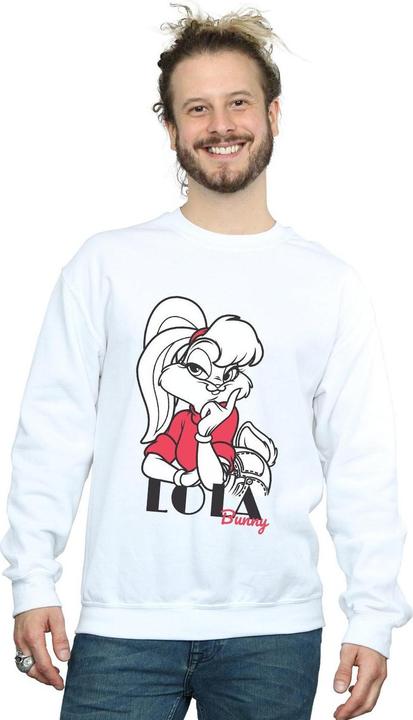 Actual product image Looney Tunes Mens Classic Lola Bunny Sweatshirt (L)
