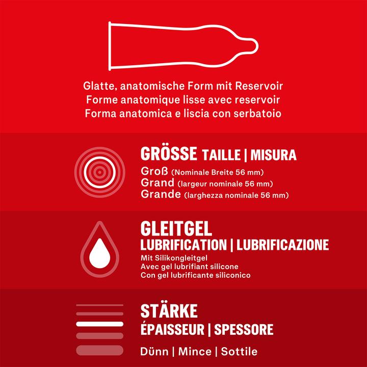 Produktbild Durex Gefühlsecht Classic (3 Stk.)