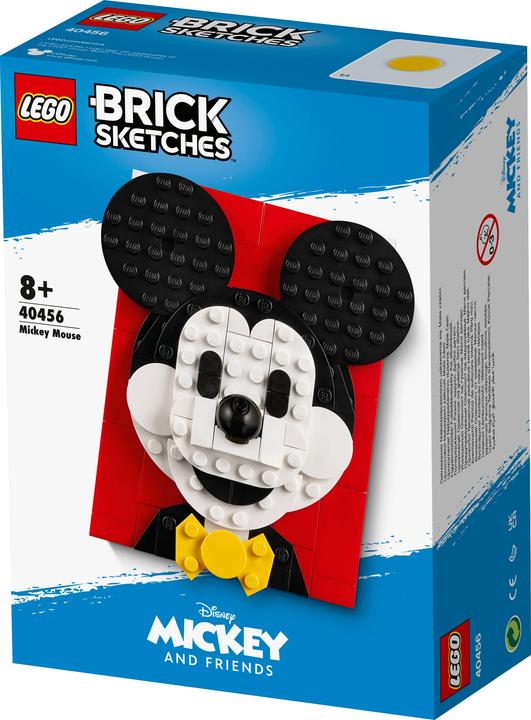 Produktbild LEGO Brick Sketches - Micky Maus (40456, LEGO Disney, LEGO Seltene Sets)