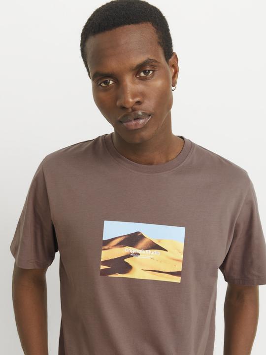 Actual product image Jack & Jones Gedruckt Rundhalsausschnitt T-shirt T-shirt (XL)