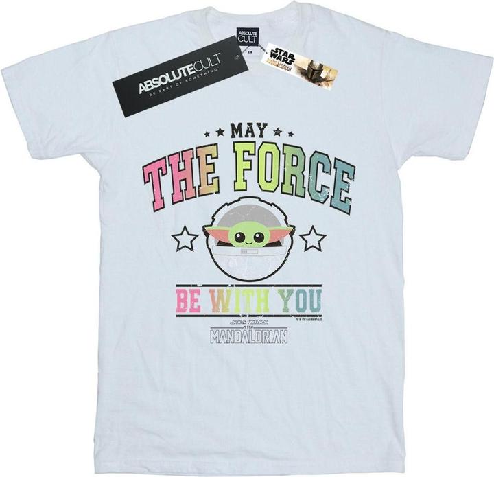 Produktbild Star Wars The Mandalorian The Force Collegiate TShirt Mädchen (152, 158)