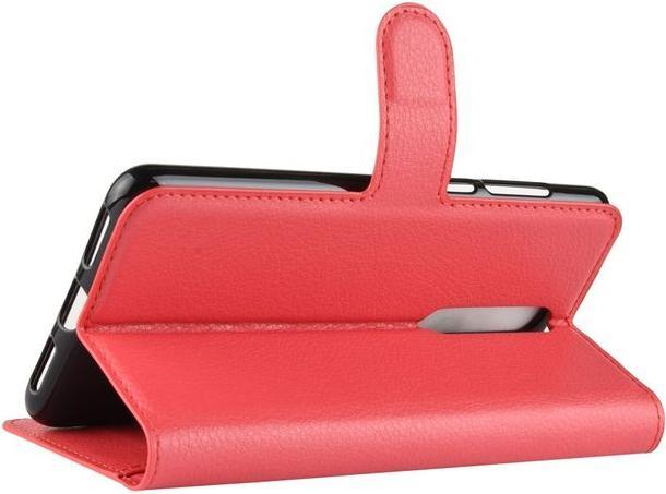 Actual product image MU Classic Litchi Leather Bookcover Series (Nokia 3.1 Plus)