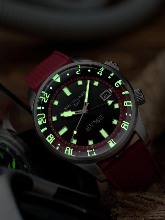 Actual product image Spinnaker SP-5121-11 Bradner GMT (Diving watch)