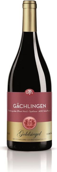 Produktbild GVS Weinkellerei Pinot Noir Spätlese Gächlinger Goldsiegel AOC (1 x 75 cl, 2020)